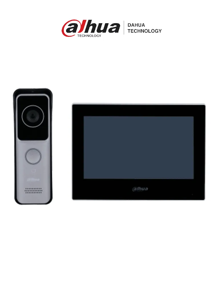 Videoportero IP Dahua KTW02 con WiFi y monitor táctil de 7 pulgadas