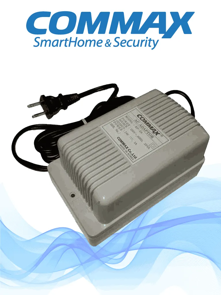 Fuente de alimentación COMMAX RF-2A de 24 V DC para videoporteros