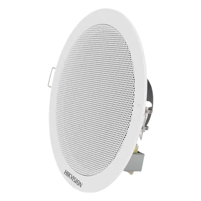 Altavoz de plafón Hikvision DS-QAE0206G1-V de 6 W para interiores