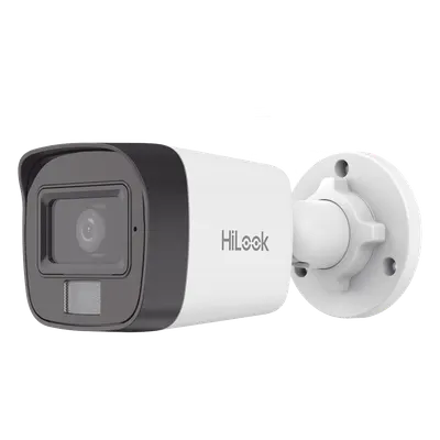Cámara bala IP HiLook IPC-B120HA-LUC con visión Dual Light