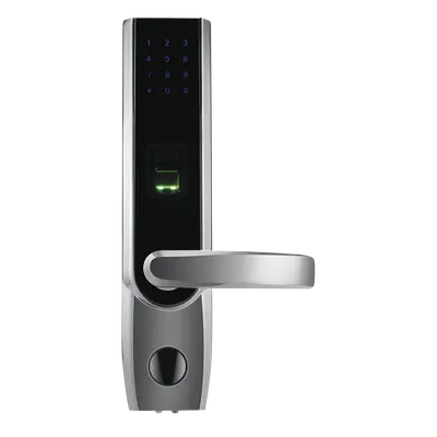 Cerradura autónoma derecha bluetooth de huella digital, tarjeta de proximidad y contraseña / APP ZK Smart Key