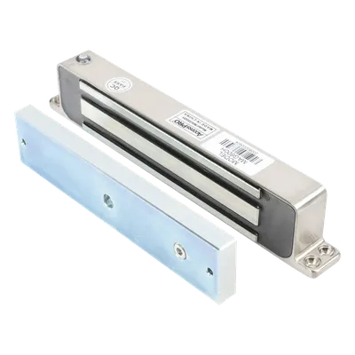 Chapa magnética AccessPRO MAG600H para exterior, 600 lb e IP68