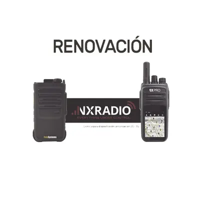 Renovación anual de licencia NXRADIO para radios Android compatibles