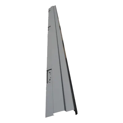 Jamba de bisagras galvanizada,  6'8", 5 3/4"  izquierda