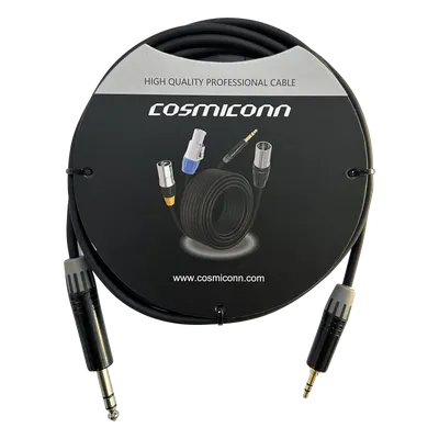 Cable de audio COSMICONN CMC220ASTPPS3BG1 de 6.35 a 3.5 mm y 3 m