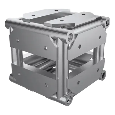Cubo de Conexión para Truss / 6 Vías de Conexión / Aluminio de Alta Resistencia / 30 x 30 x 30 cm (11.8 x 11.8 x 11.8 in)