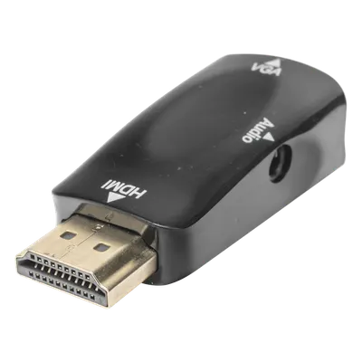 Convertidor HDMI a VGA EPCOM POWERLINE HDMI-VGA con audio 3.5 mm