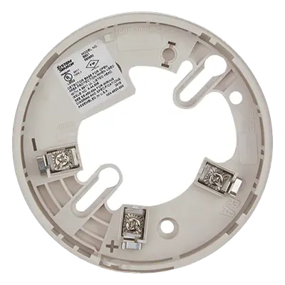 Base plug-in SYSTEM SENSOR B501-IV, compatible con sistemas inteligentes y antivandálica