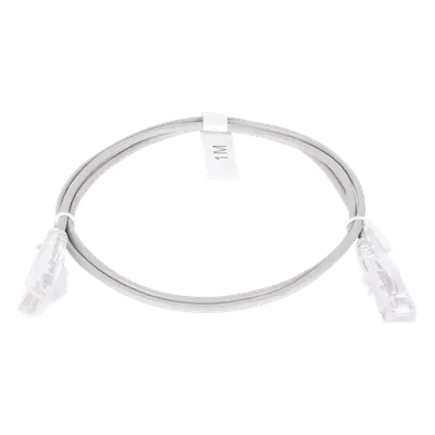 Cable de parcheo Cat6 LINKEDPRO LP-UT6-100-GY28 de 1 metro