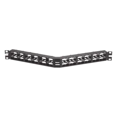 Panel de parcheo PANDUIT CPPA48HDWBLY de 48 puertos y 1 UR