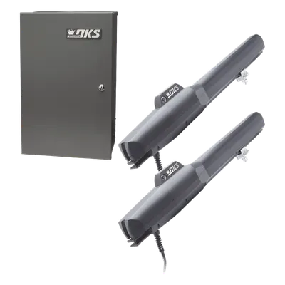 Operador de Puerta Abatible / Hasta 5.48 m (17.9 ft) / 700 kg Capacidad / 110 VAC / 24 VDC / 300 Ciclos Diarios / UL325