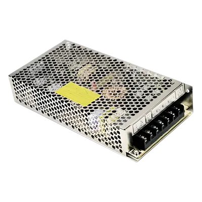 Fuente de poder industrial MEANWELL RS-150-12 de 12 Vcc y 150 W