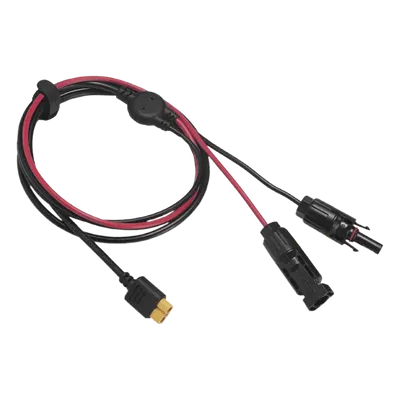 Cable fotovoltaico ECOFLOW LMC4XT60I2.5M de 2.5 m con conexión XT60