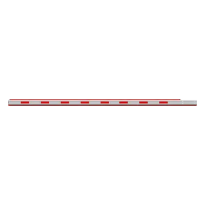 Brazo para barrera vehicular Hikvision de 4 m con LED rojo y verde