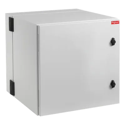 Gabinete Industrial ProTek de Doble Bisagra / Puerta Sólida / NEMA Tipo 4/12 / 12 UR / 612 x 600 x 915 mm (24.09 x 23.62 x 36.02 in) / Acero con Acabado en Polvo / RAL 7035 Gris Claro