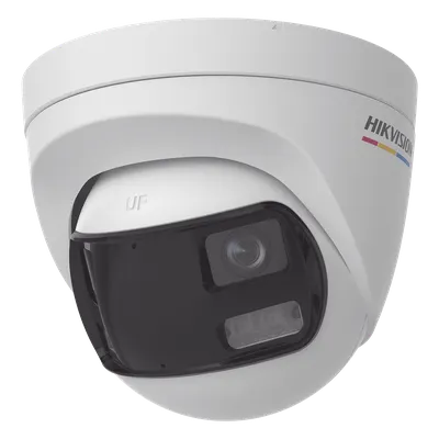 Cámara Turret Hikvision DS-2CE72KF3TP-DLS 3K con visión de 180°