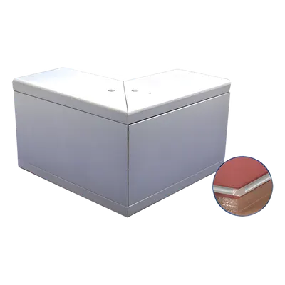 Esquinero exterior THORSMAN INKA-100-EE para canaleta INKA100