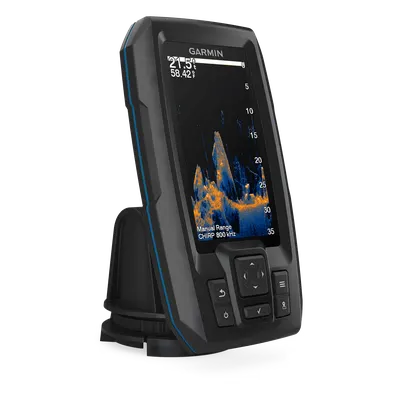 Ecosonda GPS / Pantalla 4.3 in / CHIRP + ClearVu 800 kHz / QuickDraw Contours / 7 Paletas Vivid / IPX7 / 0.3 kg