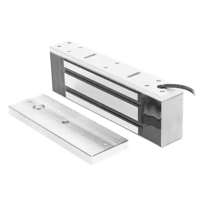 Chapa magnética AccessPRO MAG1200NW con retención de 500 kg e IP68