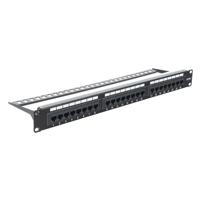 Panel de parcheo LINKEDPRO LP-PP-605A Cat6A de 24 puertos