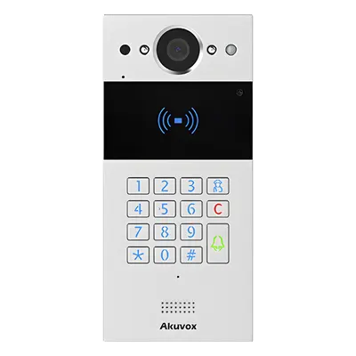 Videoportero IP Akuvox R20KSIP con cámara de 2 MP y lector NFC/RFID