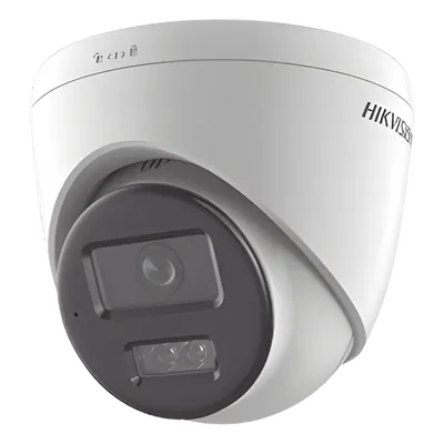 Cámara turret IP Hikvision DS-2CD1363G2-LIU(F) de 6 MP con audio