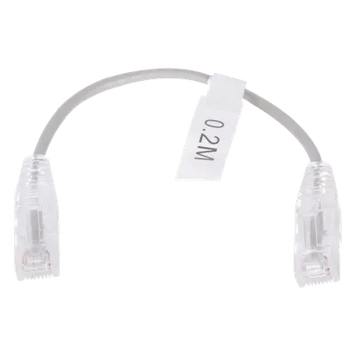 Cable de parcheo UTP Cat6 LINKEDPRO LP-UT6-020-GY28 de 20 cm