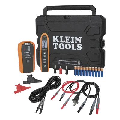 Kit Rastreador de Cables / Circuitos Energizados y No Energizados / 12V-480V AC/DC / Detección en Paredes y Subterráneo / 6.1 m (20 ft) de Alcance