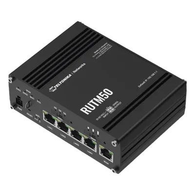 Router Celular 5G / Dual-SIM / Wi-Fi 5 / 4x LAN Gigabit + 1x WAN / FIRSTNET / 3.4 Gbps / 5.2 x 1.74 x 3.74 in