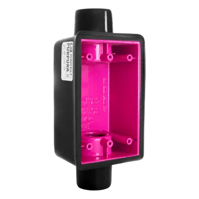 Caja rectangular RAWELT RR-0470-PC con protección IP67 y conexión de 1/2″