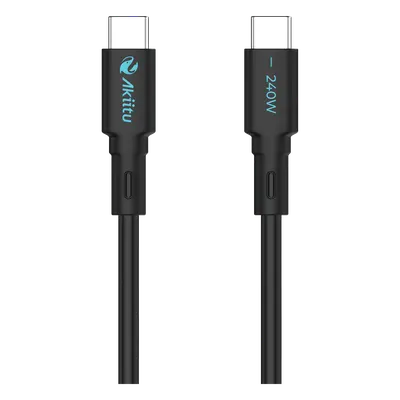 Cable USB-C a USB-C EZVIZ AK-PAC24SM-S magnético de 240W