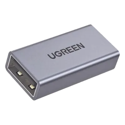 Adaptador USB-A Hembra a USB-A Hembra / USB 3.0 / Velocidades de Transferencia de Datos de Hasta 5 Gbps / Carcasa de Aluminio / Compacto y Portátil / Plug & Play / Compatible con Versiones Anteriores de USB