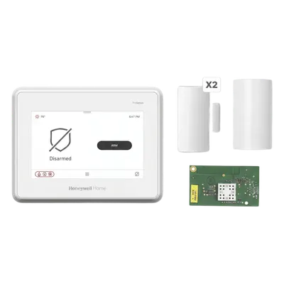Kit de alarma Honeywell Home Resideo PROA7FAWPM con pantalla táctil de 7 pulgadas