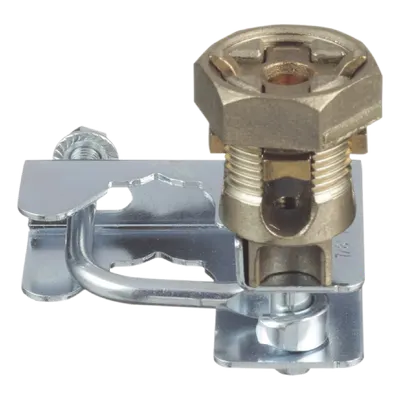 Abrazadera de tierra Panduit GPQC10-1/0 para piso falso