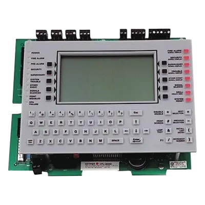 Unidad Central NOTIFIER CPU2-3030D-SP con Pantalla LCD y Teclado QWERTY