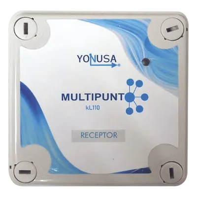 Receptor Inalámbrico / 1 km Línea de Vista / 10 Equipos / 1 HP / 800 W / Contacto Seco