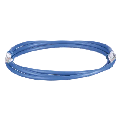 Cable de parcheo Cat6A PANDUIT UTP6AX20BU azul de 6.1 m