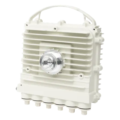 Radio inalámbrico / 2 Gbps Full Duplex / 71-76/81-86 GHz / FDD / 70/80 GHz / Rango extendido / 4 puertos GbE
