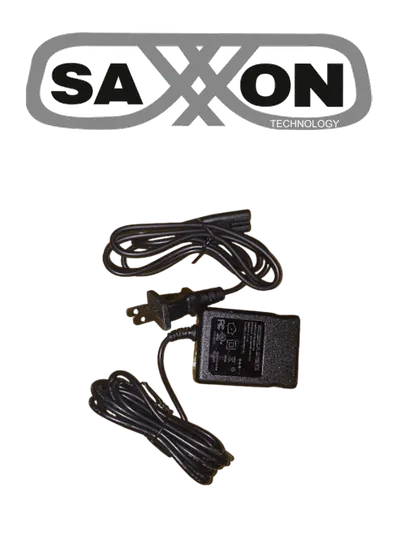 Fuente de poder SAXXON SW-00120100-S10 regulada de 12 VCC y 1 A