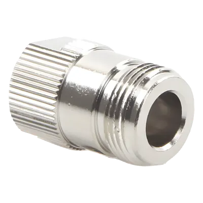 Conector RF / N Hembra / Anillo Plegable / RG-316 / Níquel-Oro-Teflón
