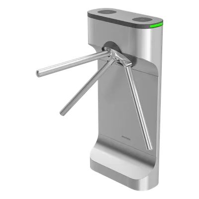 Torniquete trípode Hikvision DS-K3G411CLXR para alto flujo peatonal