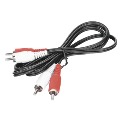 Cable RCA estéreo EPCOM TITANIUM TT2RCA1M de 1 m para audio