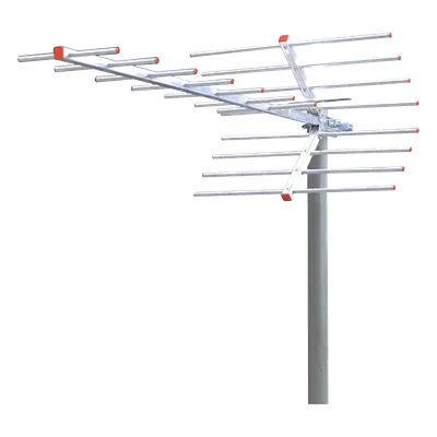 Antena para TV Digital / 470-730 MHz / 13 dBi / Polarización Doble / 50 W / Exterior