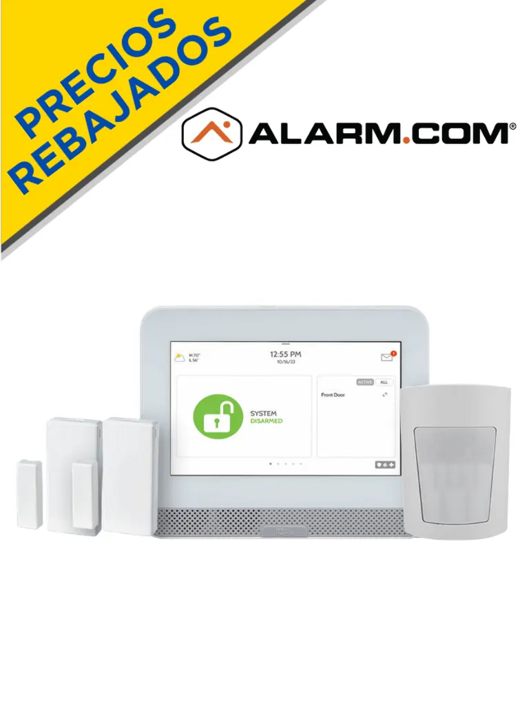Panel de alarma QOLSYS IQ4HUB PACK con pantalla táctil de 7 pulgadas