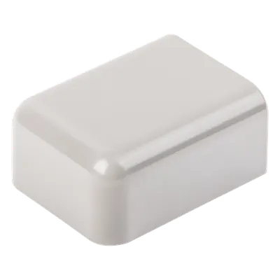 Tapa final PANDUIT ECF10IG-X para canaleta LD10, sin herramientas