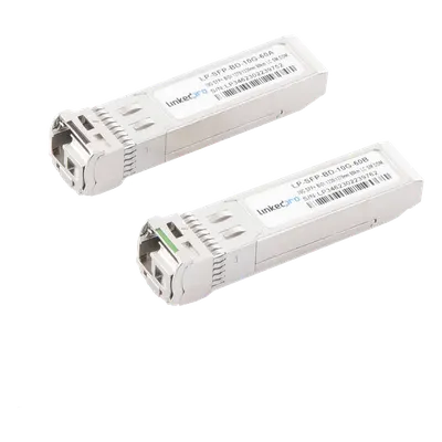 Transceptor SFP+ LINKEDPRO LP-SFP-BD-10G-60 para fibra monomodo