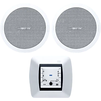 Kit de audio EGI Audio Solutions 121010H/FS2CW con bocinas de techo
