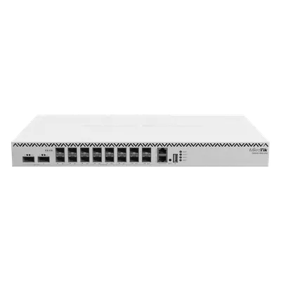 Cloud Router Switch / 16x SFP28 25 Gbps / 2x QSFP28 100 Gbps / 1.2 Tbps Switching / Hot-Swap Redundante