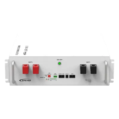 Batería LiFePO4 / 51.2 V / 5.12 kWh / 100 Ah / 6000 Ciclos / Paralelizable 8 Unidades / RS485-CAN-RS232 / 4UR
