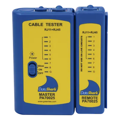 Probador de cables de red TEMPO PA70025 con unidad remota incluida